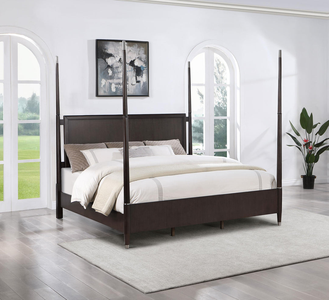 coaster-furniture-223061q-emberlyn-wood-queen-poster-bed-brown