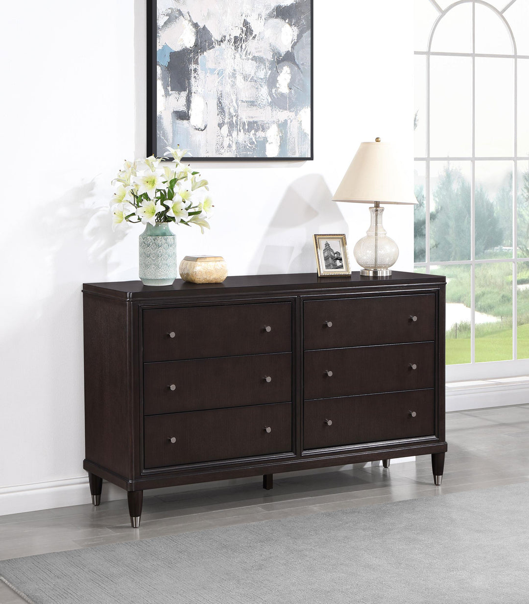 coaster-furniture-223063-emberlyn-6-drawer-dresser-brown