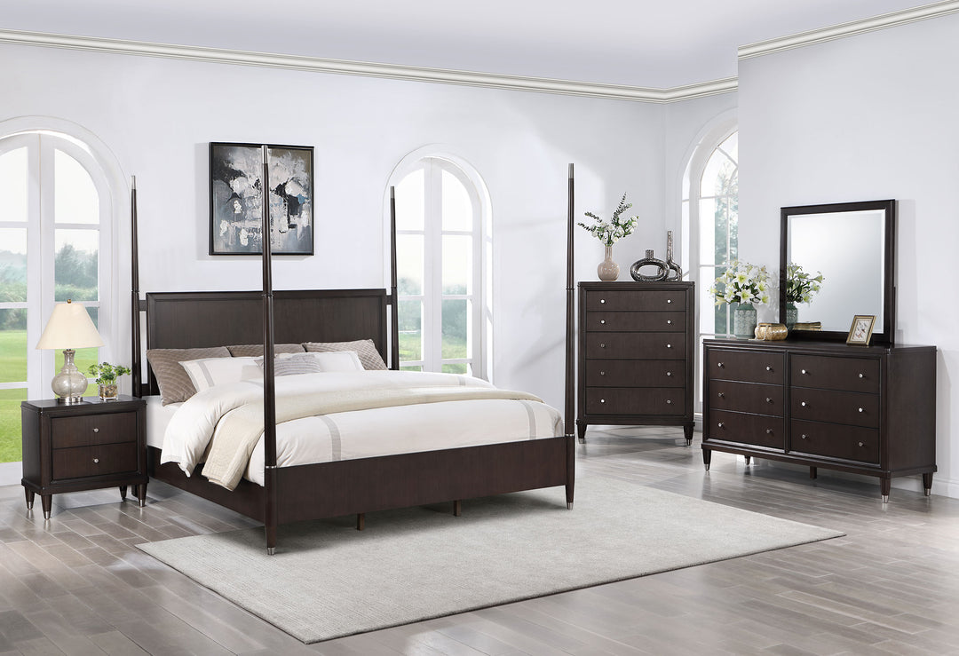 Emberlyn - 5-Drawer Bedroom Chest - Brown