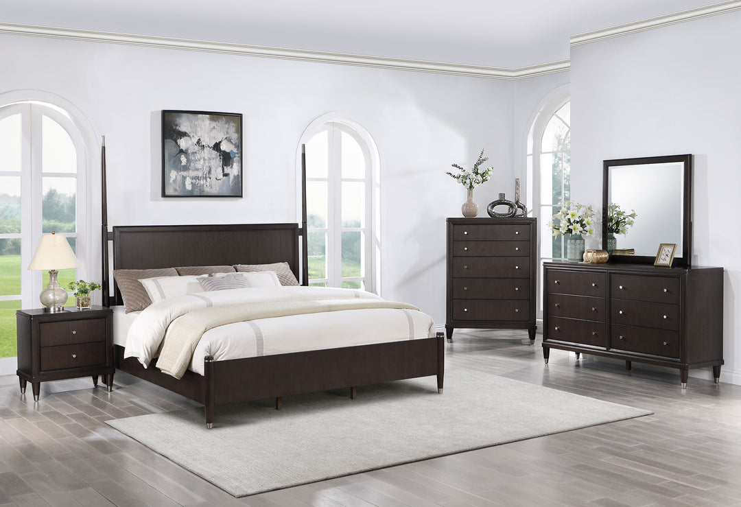 Emberlyn - 5-Drawer Bedroom Chest - Brown