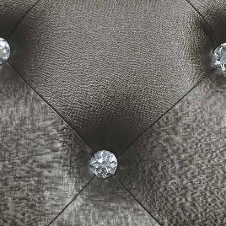 Coaster Furniture 224731KE-S5 Lucia 5-piece Eastern King Bedroom Set Beige and White