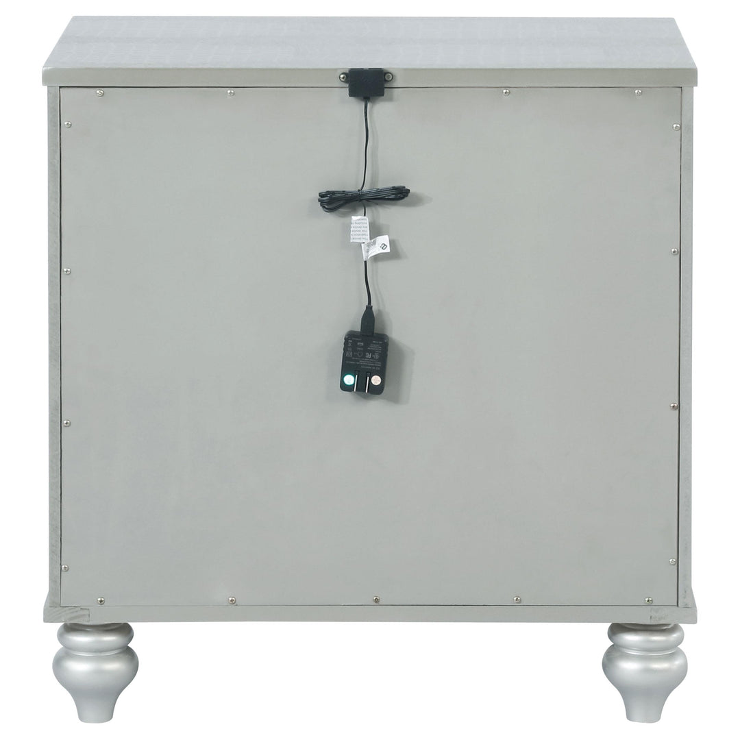 Coaster Furniture 224731KE-S5 Lucia 5-piece Eastern King Bedroom Set Beige and White