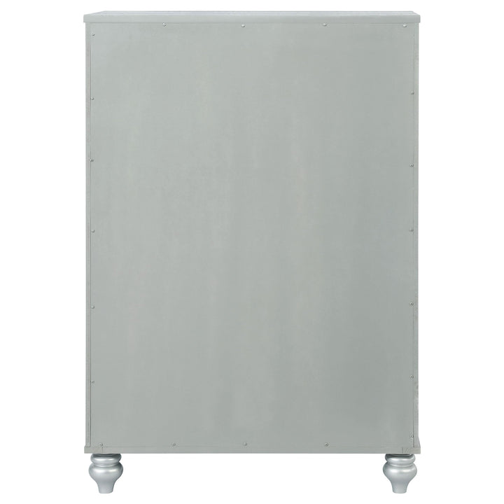 Coaster Furniture 224731KE-S5 Lucia 5-piece Eastern King Bedroom Set Beige and White