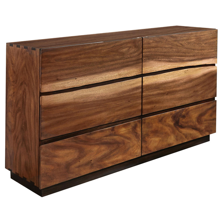 Coaster Furniture 223253 Winslow 6-drawer Dresser Smokey Walnut