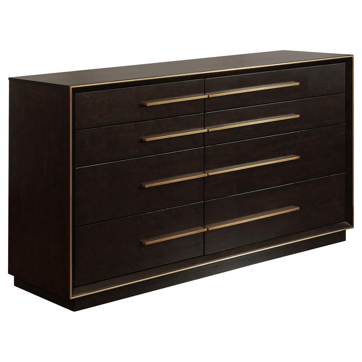 Coaster Furniture 223263 Durango 8-drawer Dresser Smoked Peppercorn