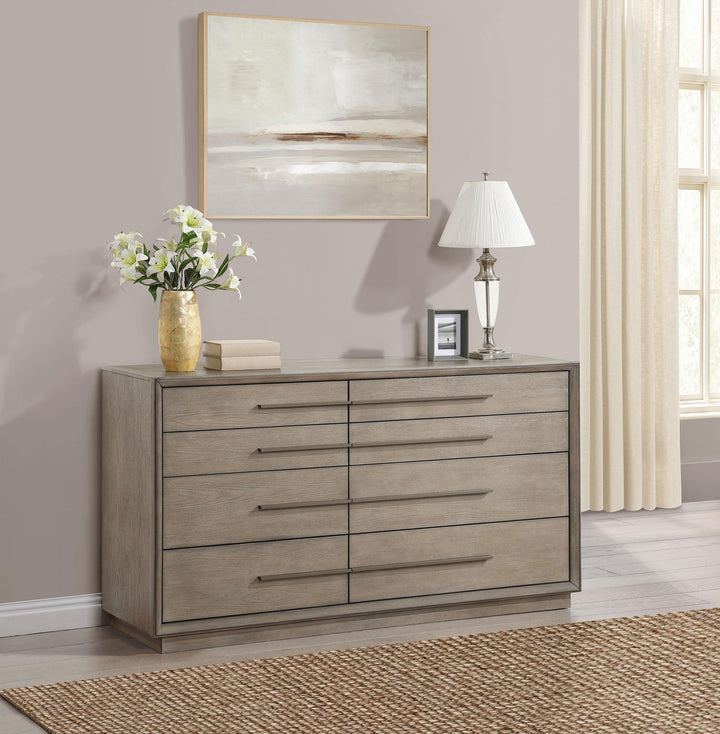 coaster-furniture-223273-durango-8-drawer-dresser-taupe-oak