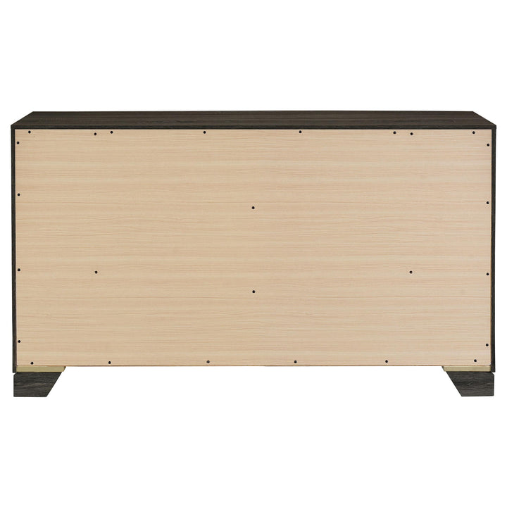 Coaster Furniture 224731KE-S5 Lucia 5-piece Eastern King Bedroom Set Beige and White