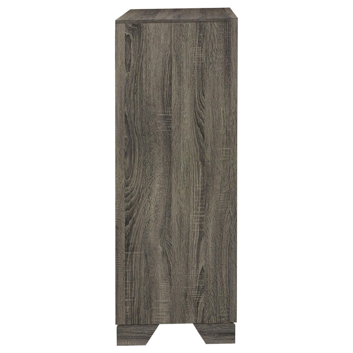 Coaster Furniture 224731KE-S5 Lucia 5-piece Eastern King Bedroom Set Beige and White