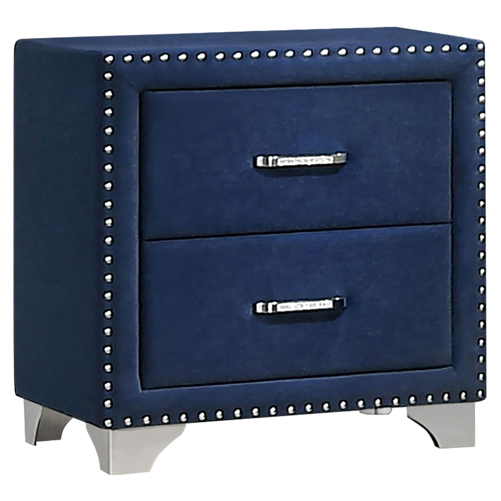 Melody - 5 Piece Queen Bedroom Set - Pacific Blue