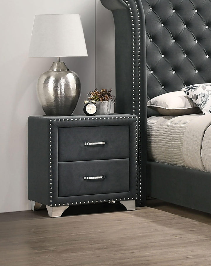 coaster-furniture-223382-melody-upholstered-2-drawer-nightstand-grey