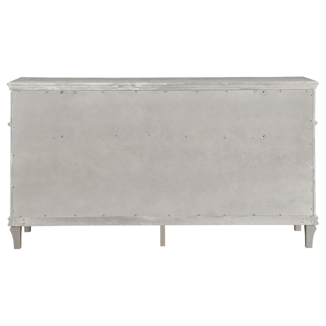 Coaster Furniture 224731KE-S5 Lucia 5-piece Eastern King Bedroom Set Beige and White