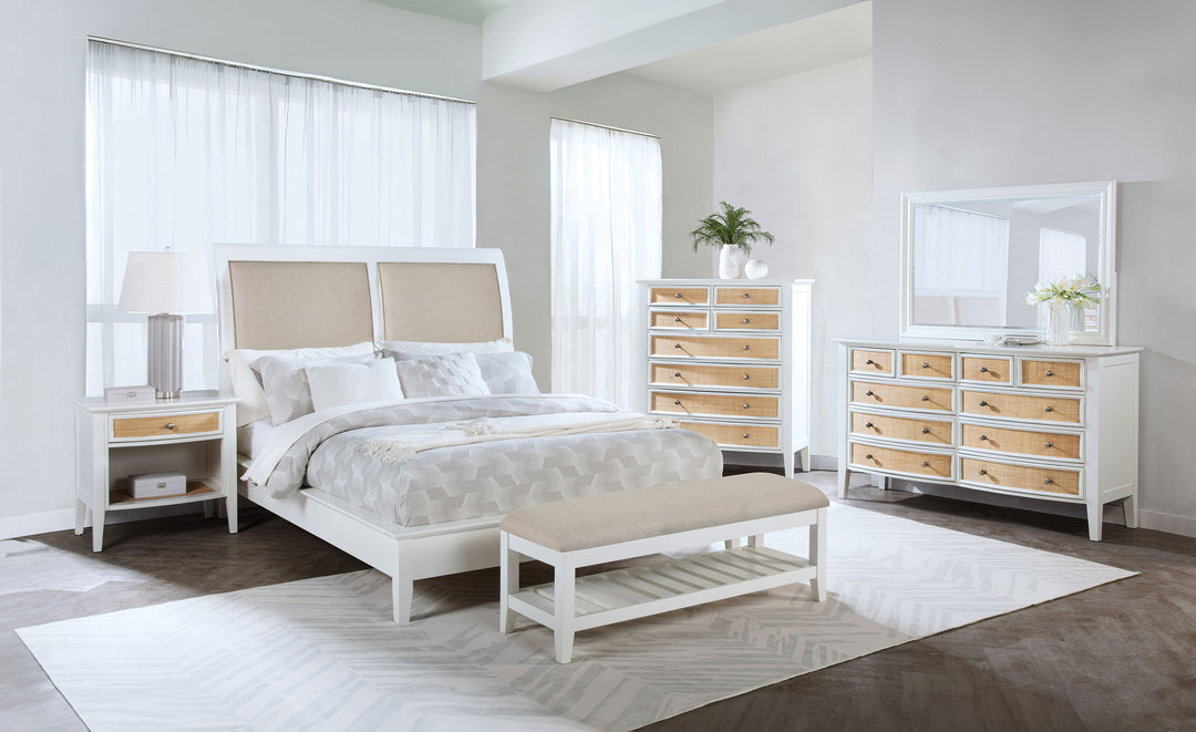 Bexhill - 8-Drawer Chest Of Drawers - White