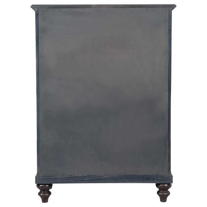 Coaster Furniture 224731KE-S5 Lucia 5-piece Eastern King Bedroom Set Beige and White