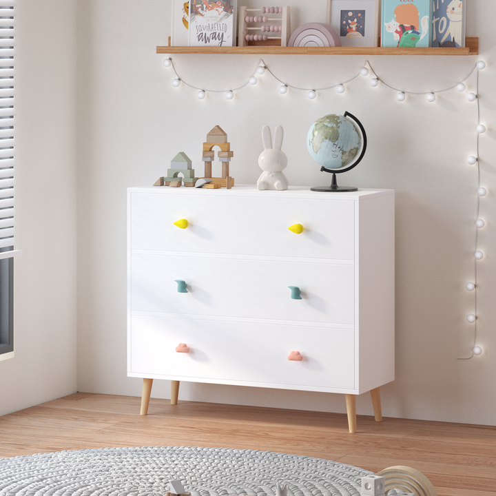 kids-3-drawer-dresser-baby-storage-cabinet-for-nursery-white
