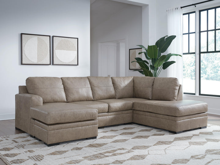 Amuleto 2-Piece Sectional with Chaise - Desert (2)