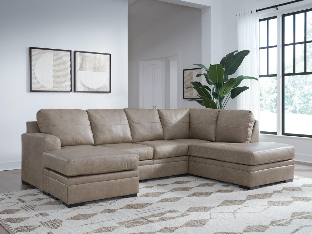Amuleto 2-Piece Sectional with Chaise - Desert (2)