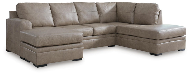 Amuleto 2-Piece Sectional with Chaise - Desert (1)