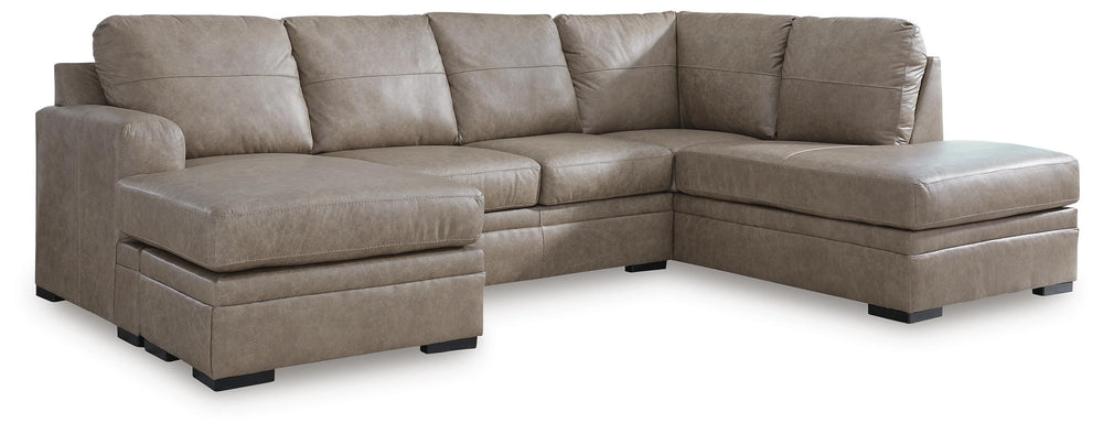 Amuleto 2-Piece Sectional with Chaise - Desert (1)