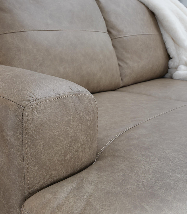 Amuleto 2-Piece Sectional with Chaise - Desert (3)