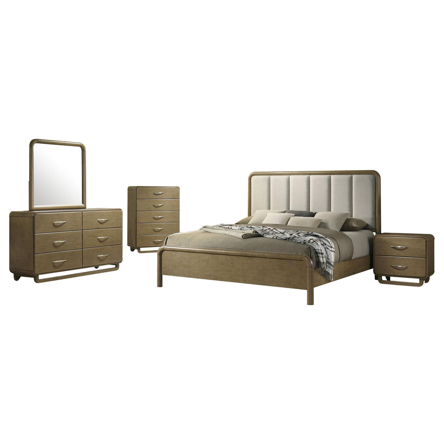 Coaster Furniture 224271Q-S5 Amsbury 5-Piece Bedroom Set Nutmeg