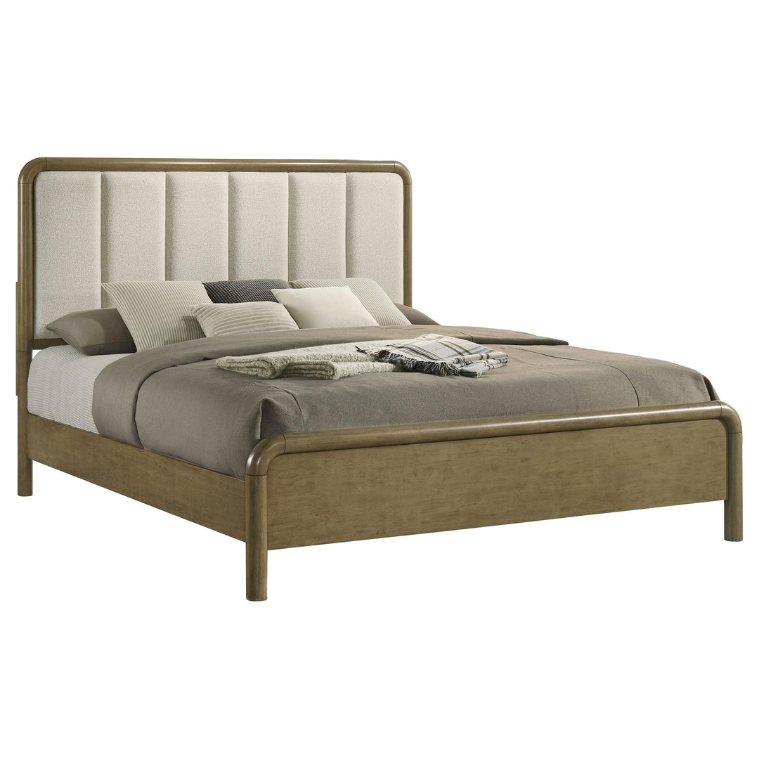 Coaster Furniture 224271Q Amsbury 59-inch Upholstered Bed Nutmeg