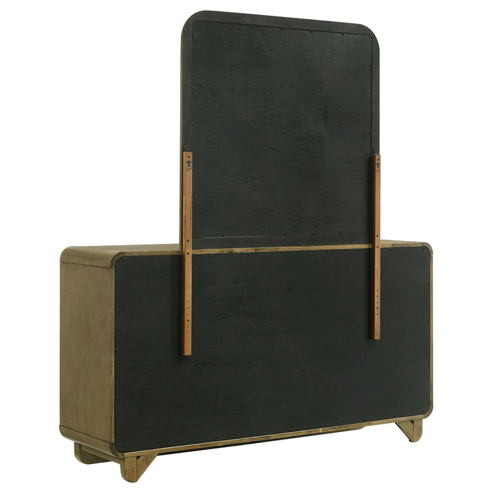 Coaster Furniture 224731KE-S5 Lucia 5-piece Eastern King Bedroom Set Beige and White