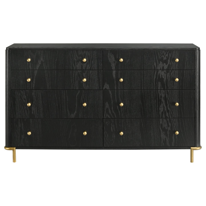 Coaster Furniture 224333 Arini 8-drawer Dresser Black