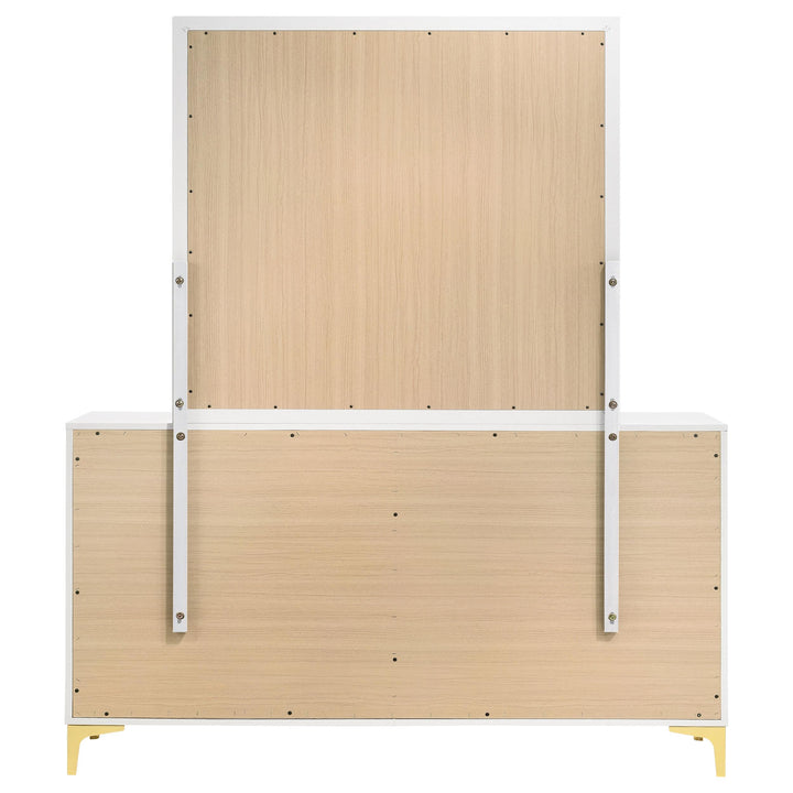 Coaster Furniture 224731KE-S5 Lucia 5-piece Eastern King Bedroom Set Beige and White