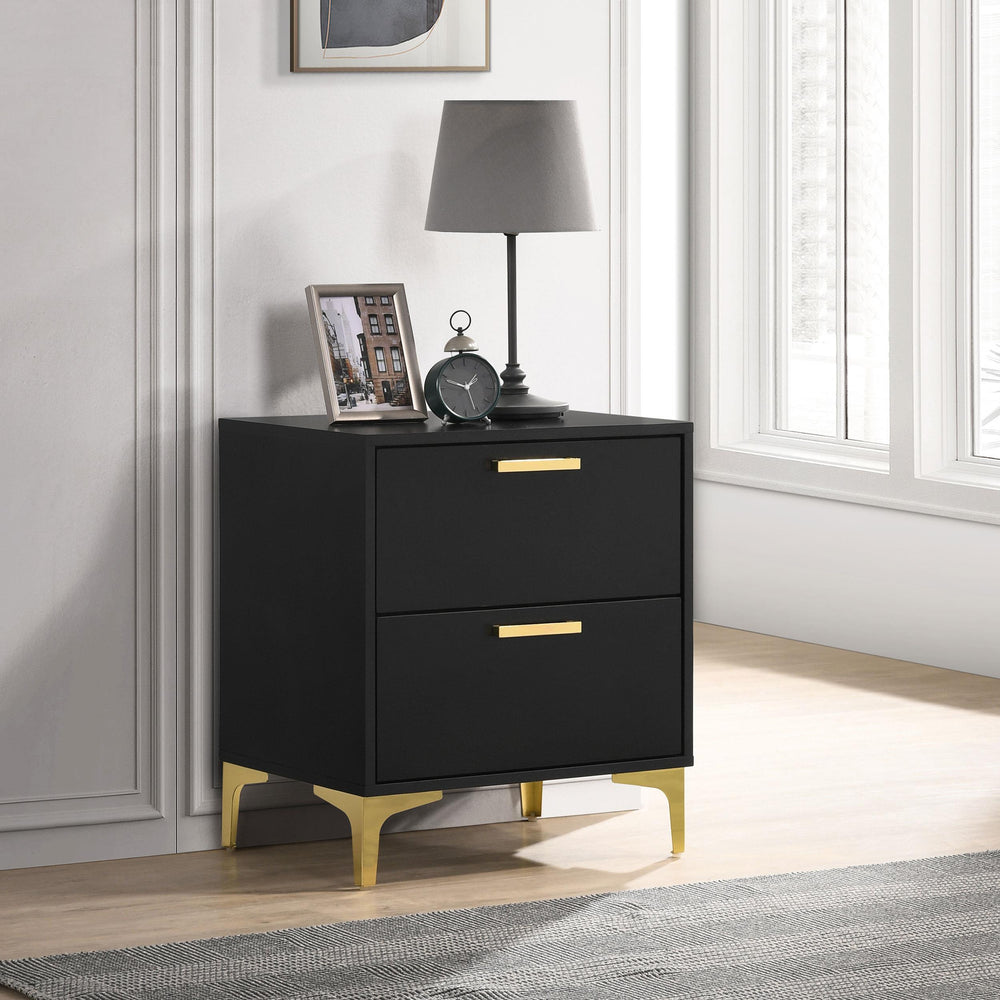 coaster-furniture-224452-kendall-2-drawer-nightstand-black