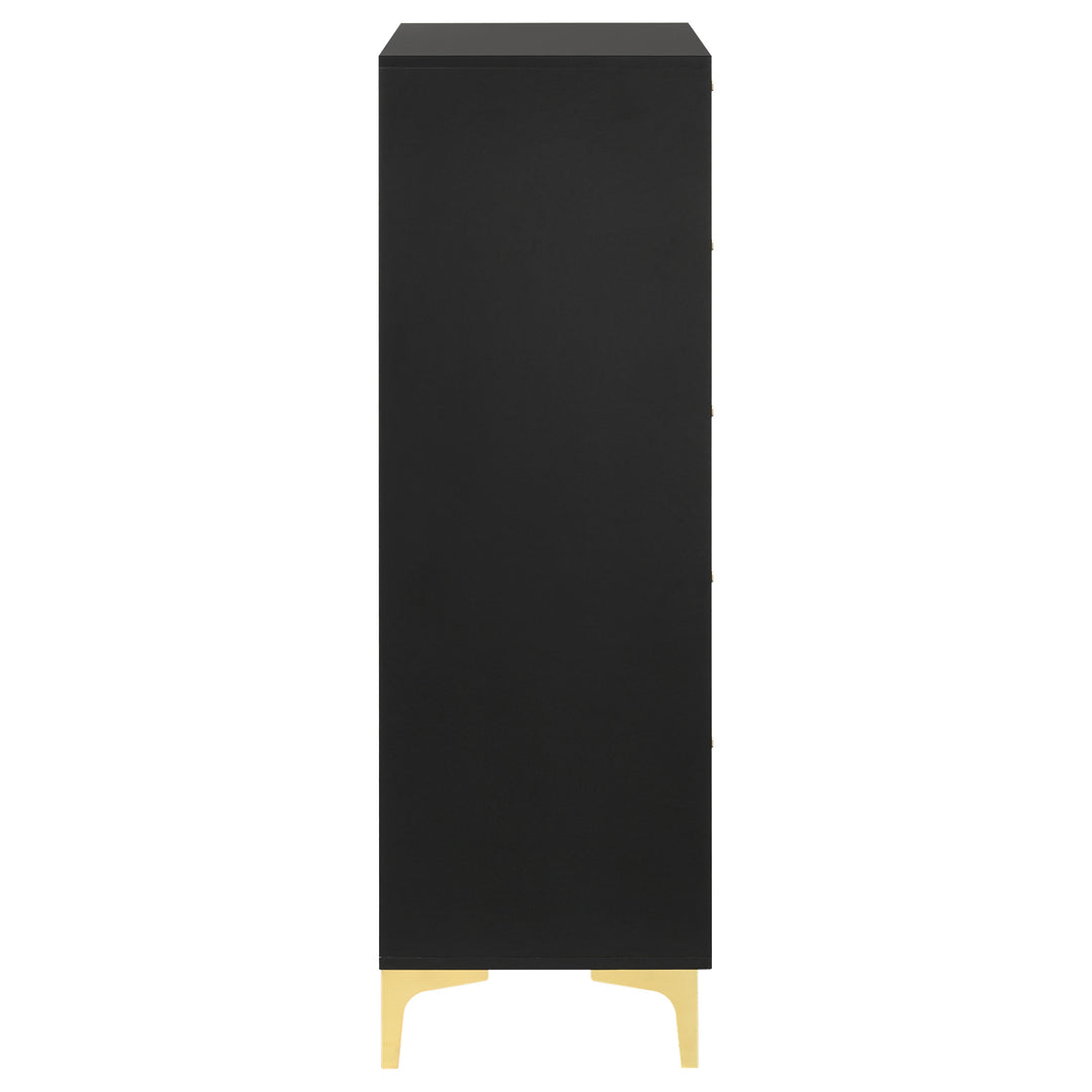 Kendall - 5-Drawer Bedroom Chest - Black