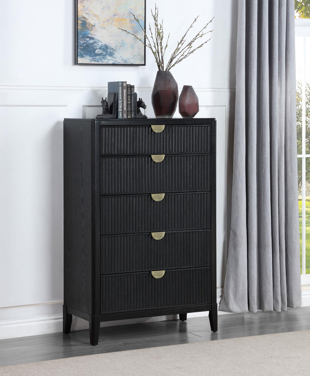 coaster-furniture-224715-brookmead-5-drawer-bedroom-chest-black