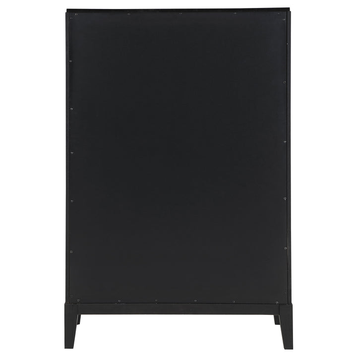 Brookmead - 5-Drawer Bedroom Chest - Black