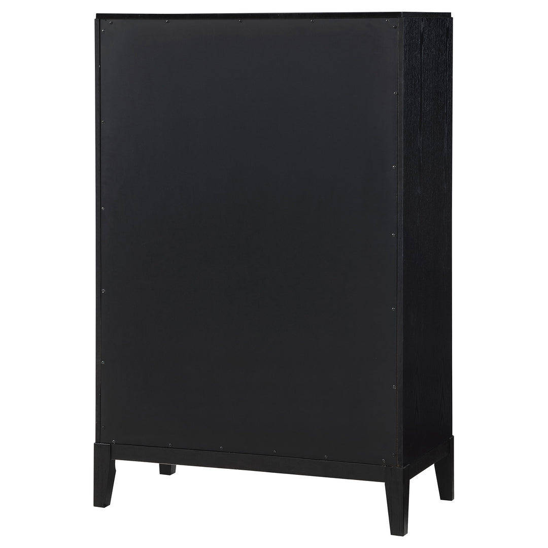 Brookmead - 5-Drawer Bedroom Chest - Black