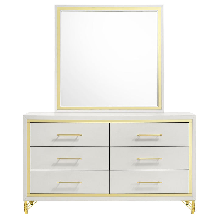 Coaster Furniture 224733M Lucia 6-drawer Dresser White