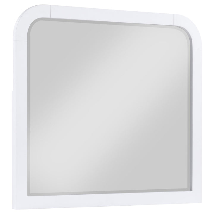 Coaster Furniture 224754 Anastasia Dresser Mirror Pearl White