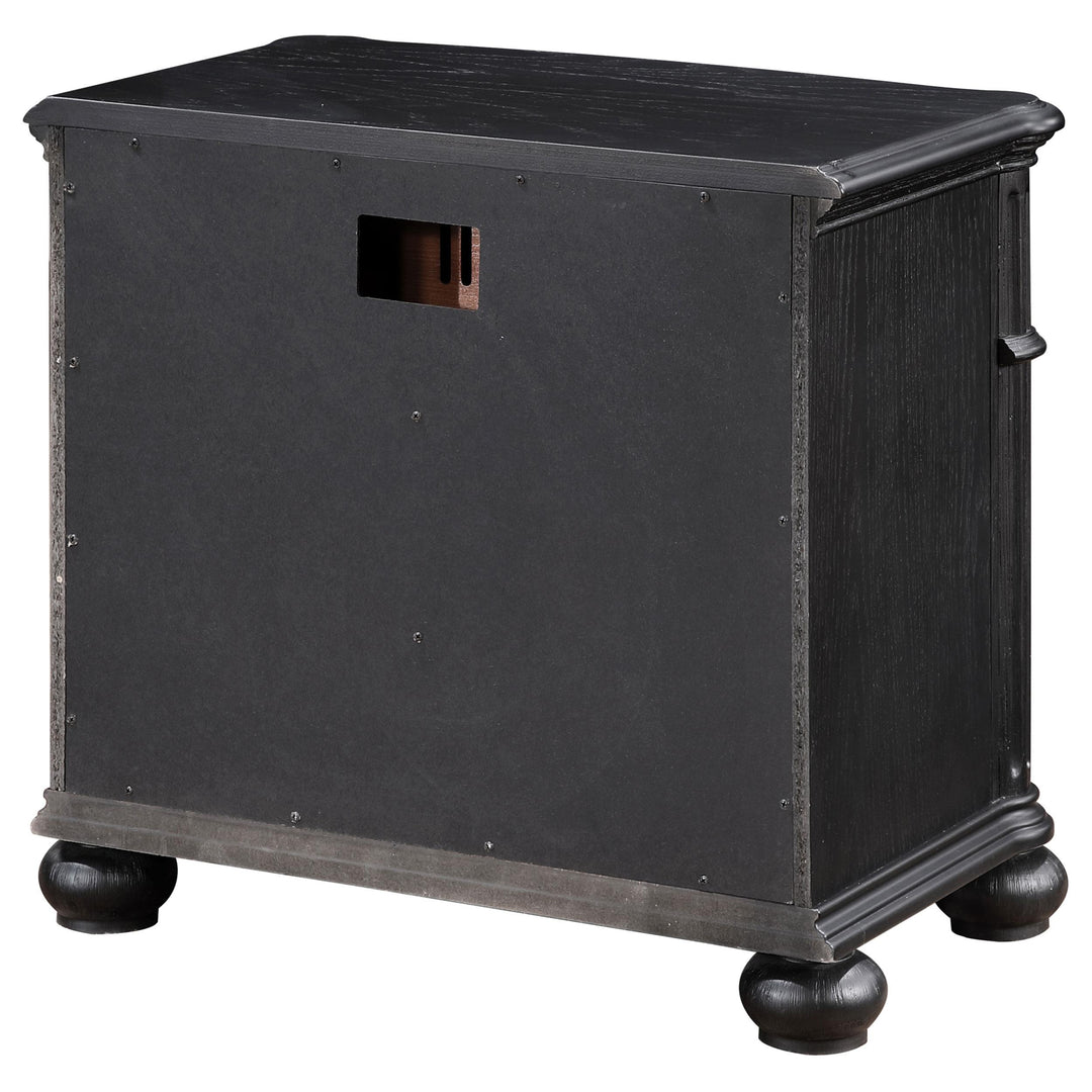 Coaster Furniture 224762 Celina 3-drawer Nightstand Black