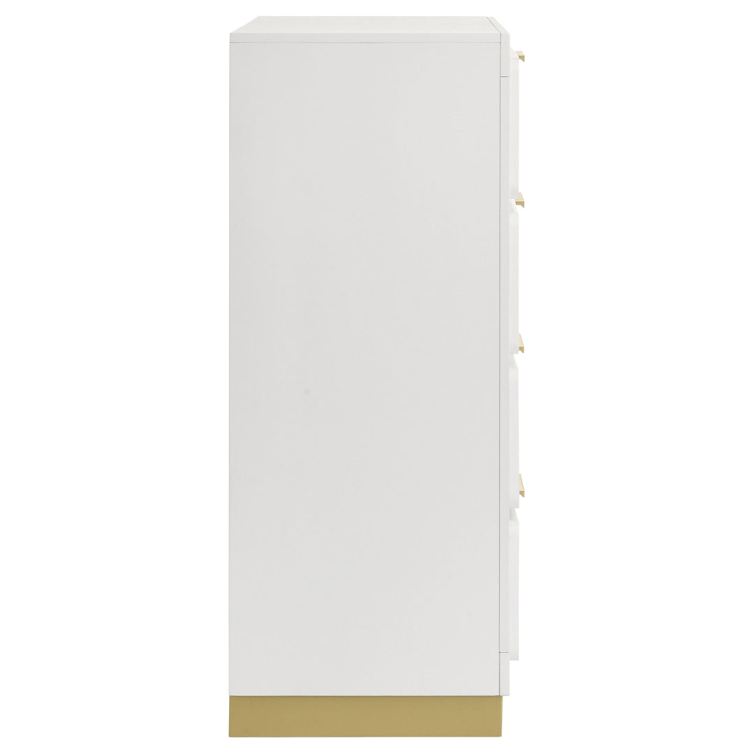 Caraway - 4-Drawer Bedroom Chest - White