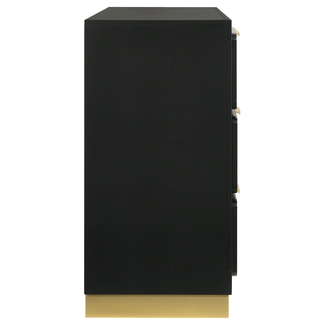 Coaster Furniture 224783 Caraway 6-drawer Dresser Black