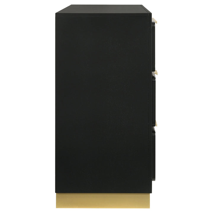 Coaster Furniture 224783 Caraway 6-drawer Dresser Black