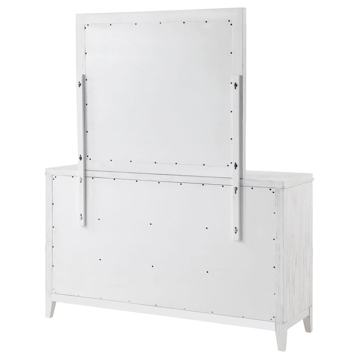 Coaster Furniture 224843M Marielle 6-drawer Dresser Distressed White