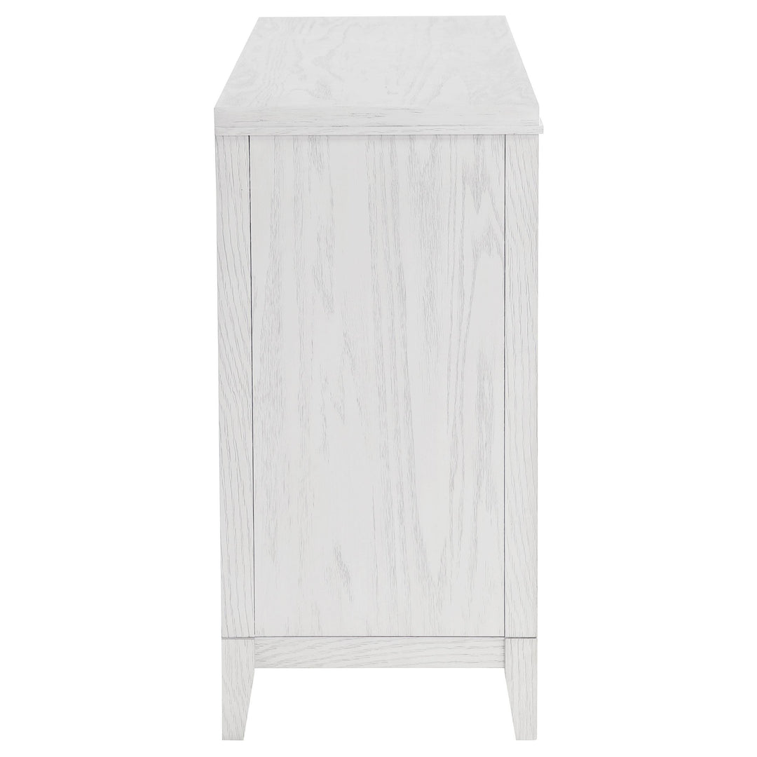 Coaster Furniture 224843 Marielle 6-drawer Bedroom Dresser Distressed White
