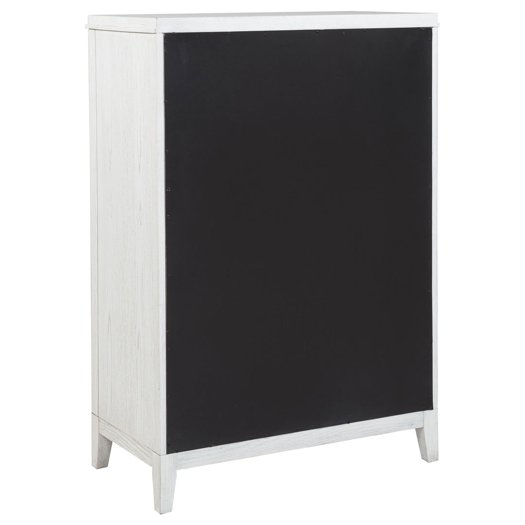 Marielle - 5-Drawer Bedroom Chest - Distressed White