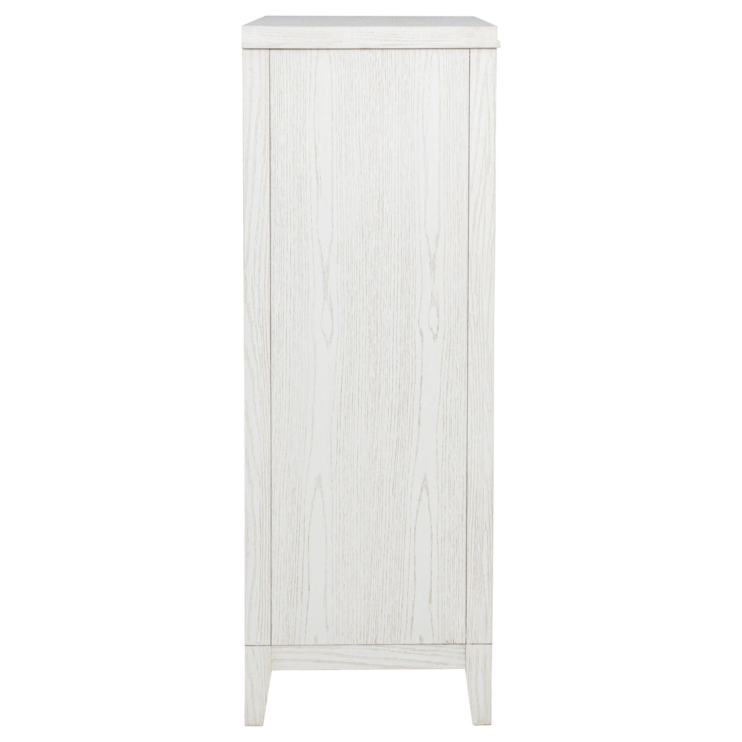 Marielle - 5-Drawer Bedroom Chest - Distressed White