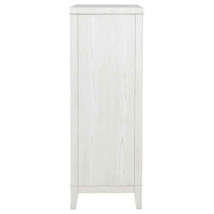 Marielle - 5-Drawer Bedroom Chest - Distressed White