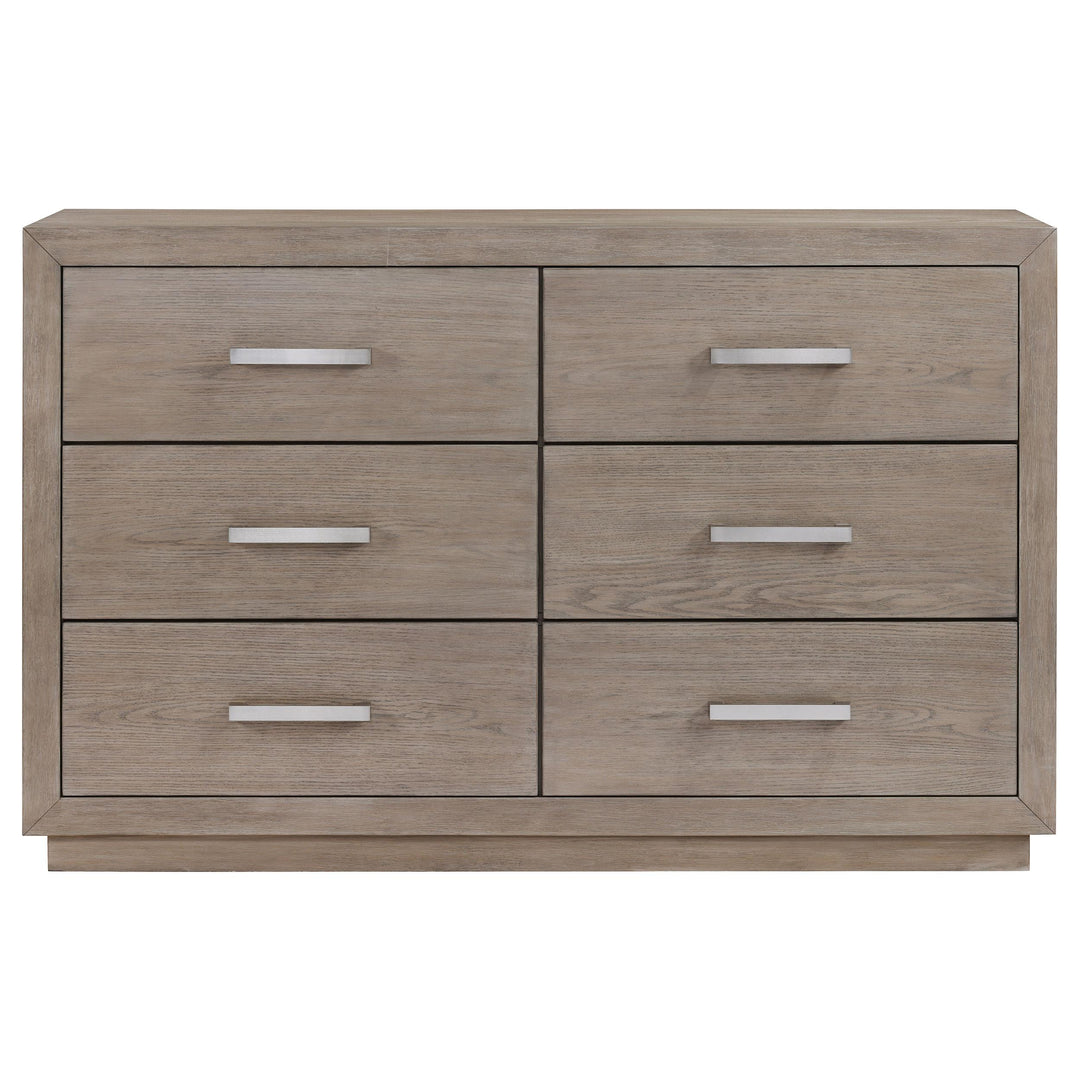 Coaster Furniture 224853 Kenora 6-drawer Dresser Barley Brown