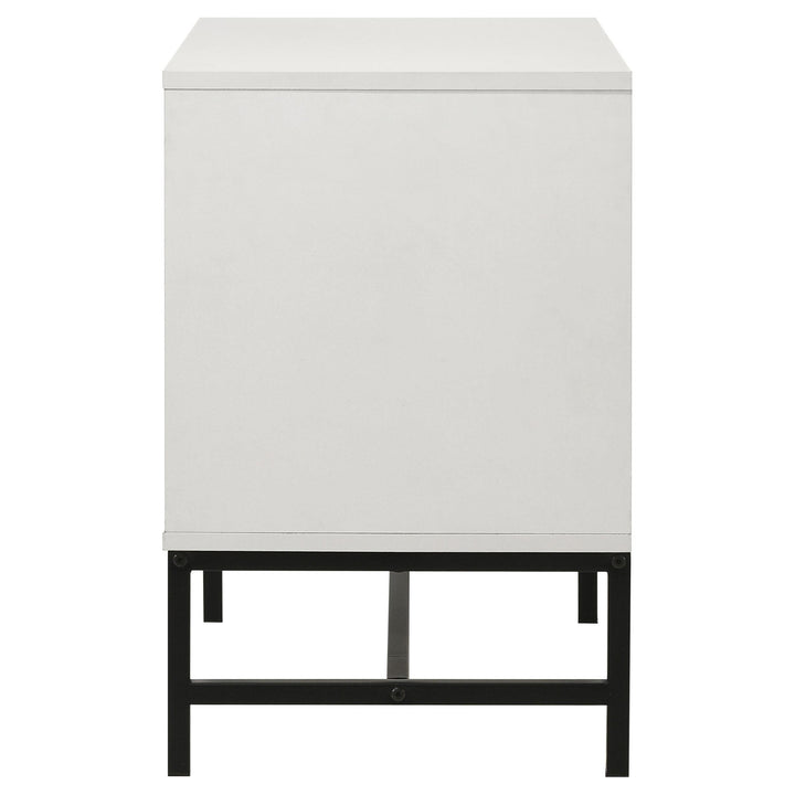 Coaster Furniture 224862 Sonora 2-drawer Nightstand Bedside Table White