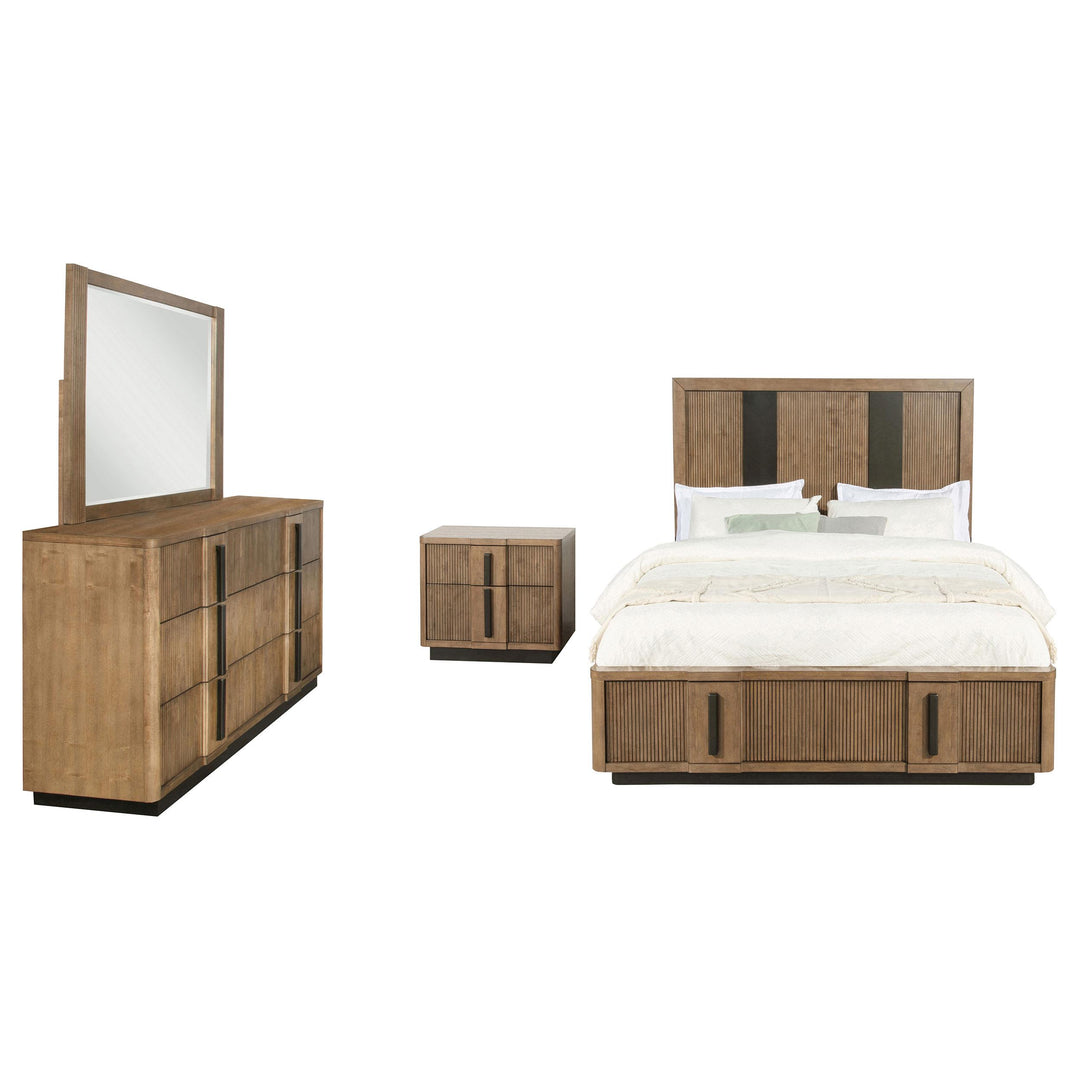Coaster Furniture 224900Q-S4 Terrace 4-Piece Bedroom Set Ash Brown