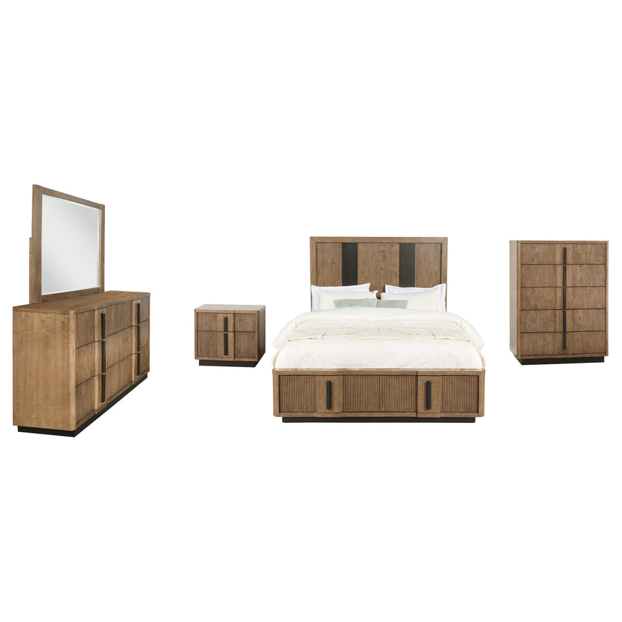 Coaster Furniture 224900Q-S5 Terrace 5-Piece Bedroom Set Ash Brown