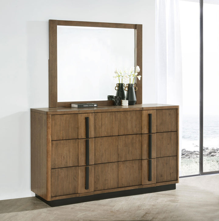 coaster-furniture-224903m-terrace-6-drawer-dresser-and-mirror-ash-brown
