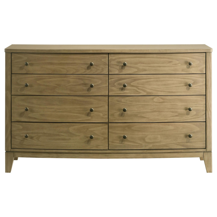 Coaster Furniture 224923 Granada 8-drawer Dresser Cabinet Natural Pine